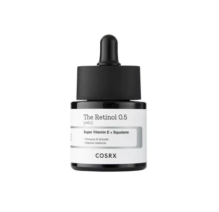 Cosrx - The Retinol 0.5 Oil Super Vitamin E + Squalane - 20ml