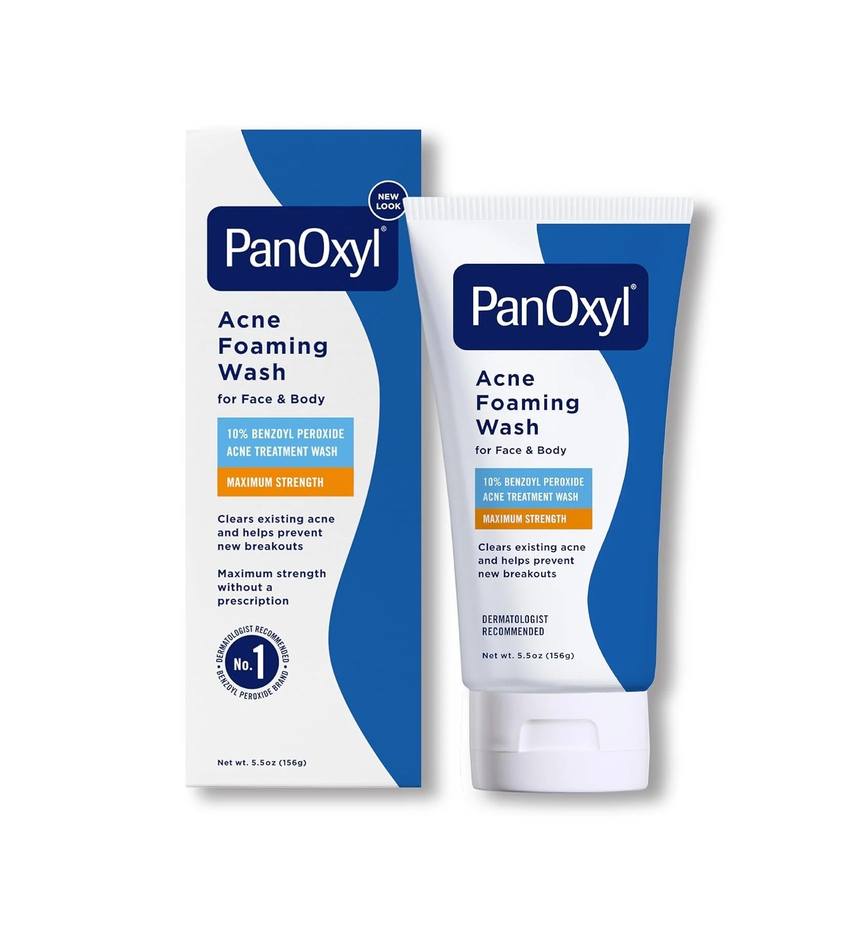 PanOxyl - Acne Foaming Wash Benzoyl Peroxide 10% - 156g