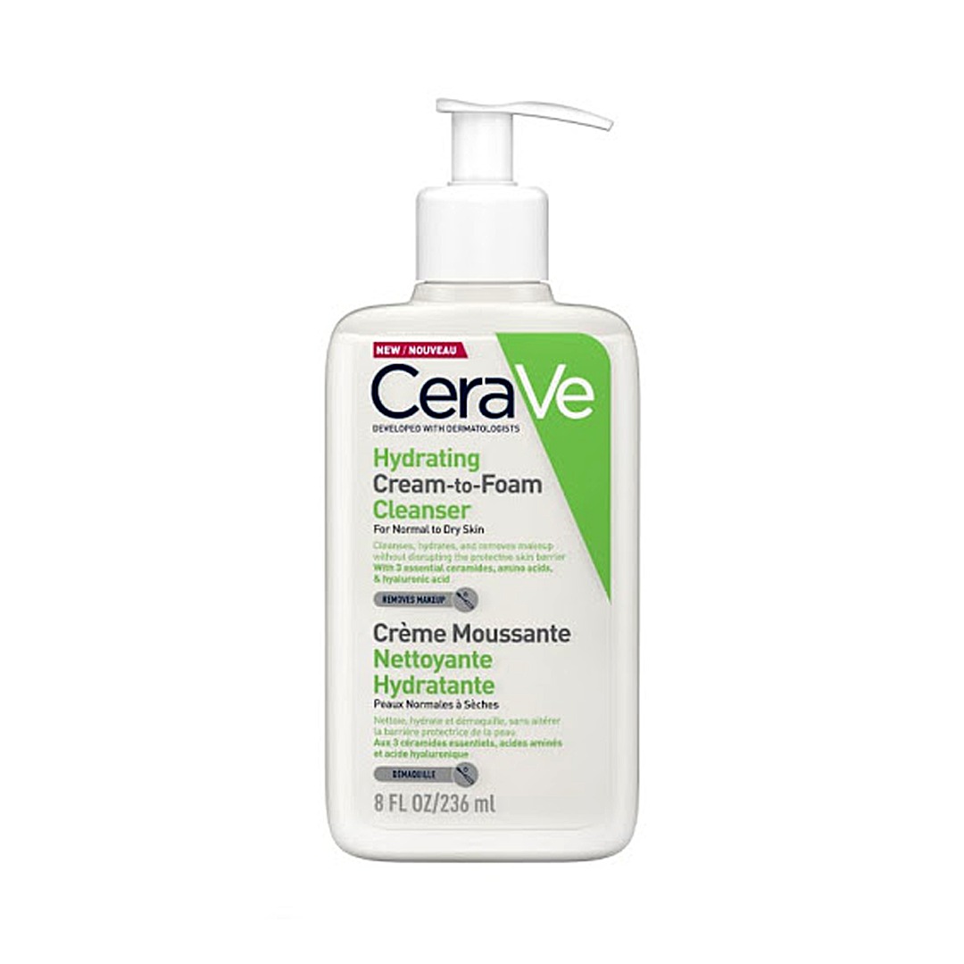 CeraVe – Hydrating Cream to Foam Cleanser – 236ml
