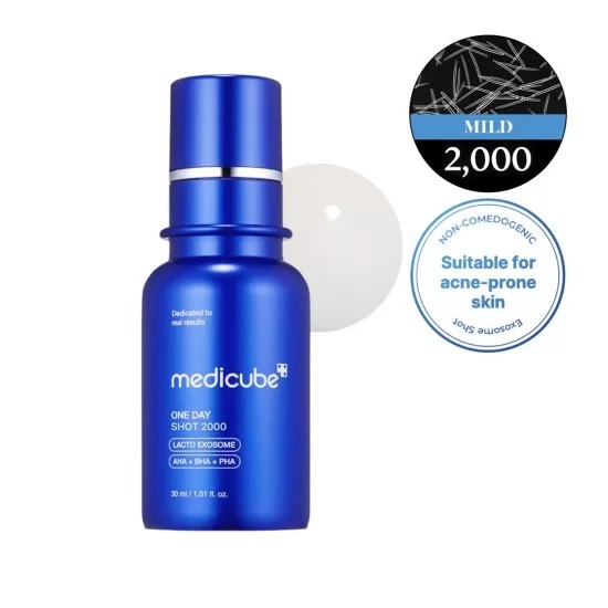 Medicube - One Day Exosome Shot Pore Ampoule 7500 - 30ml