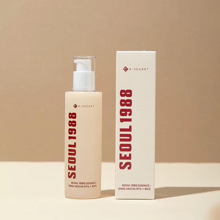 KSECRET - SEOUL 1988 Essence Snail Mucin 97% + Rice - 100ml