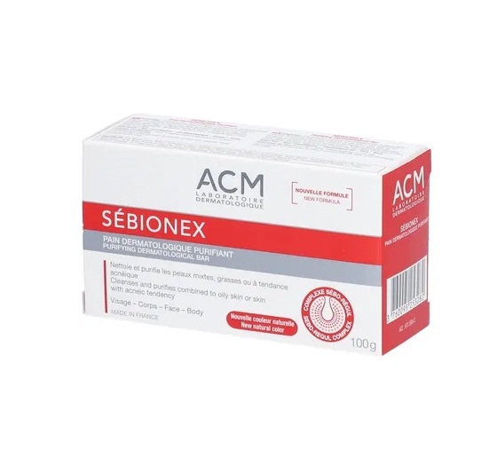 ACM - Sébionex Pain dermatologique purifiant - 100g
