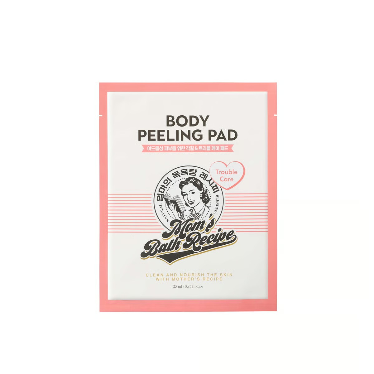 Mom's Bath Recipe - Body Peeling Pad Trouble Care - 25ml